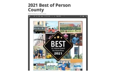 Best of Person County 2021 by The Courier Times