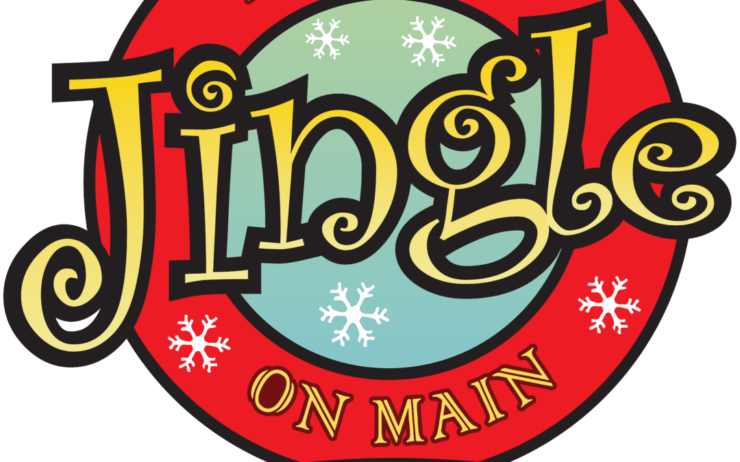 Jingle on Main in Uptown Roxboro logo