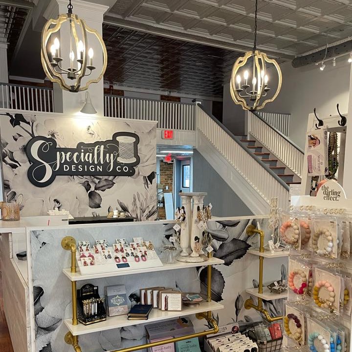 Specialty Design Co. inside store merchandise picture